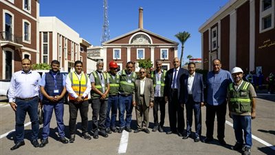 تجديد شهادة TSM لمحطة مياه شرقي بالإسكندرية دون ملاحظات