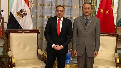 القنصل العام لفلسطين محمد شقورة يزور قنصل عام الصين بالإسكندرية