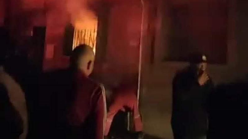 حريق بشقة سكنية