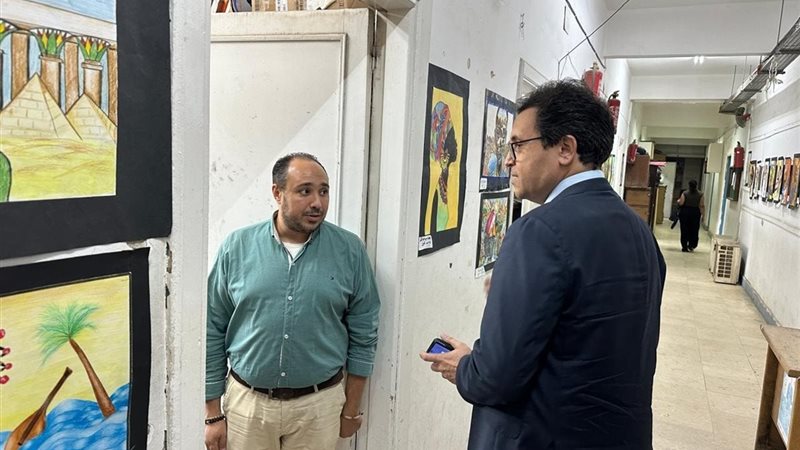 أثناء التفقد