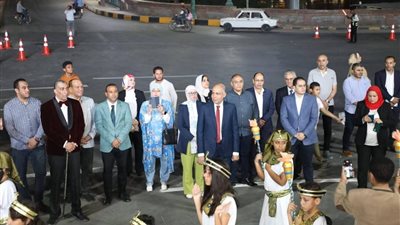 محافظ المنيا: ميدان النيل نموذج للتكامل بين التنمية والهوية البصرية