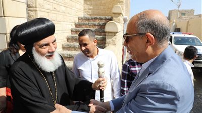 محافظ المنيا: جبل الطير محطة مميزة بالعائلة المقدسة.. والمتحف الكبير يجذب الزوار