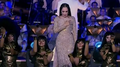 شريهان بعد تألقها في افتتاح المتحف المصري الكبير: 