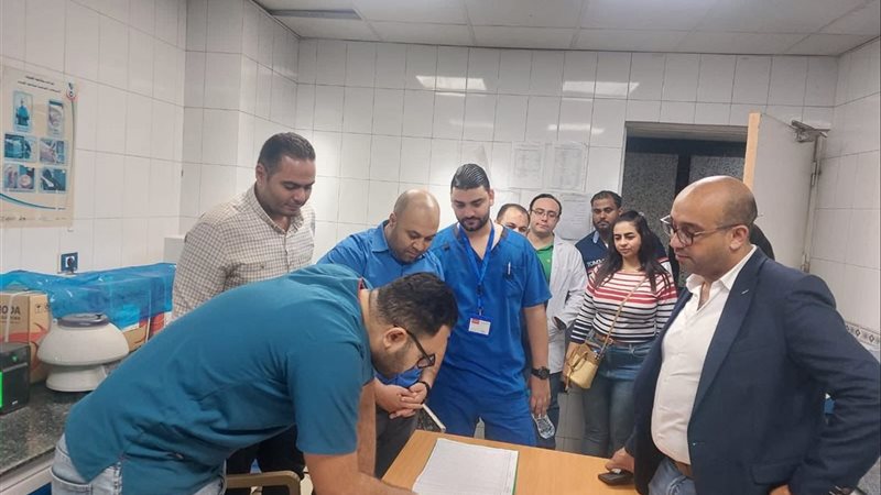 أثناء التفقد