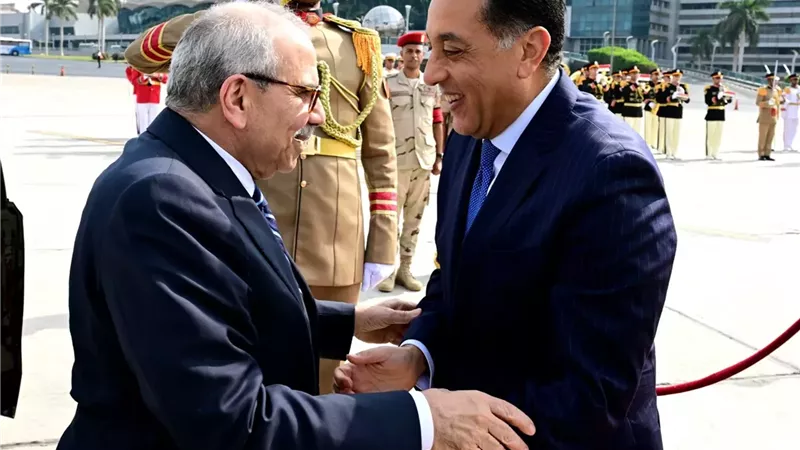 مصطفى مدبولي ونواف