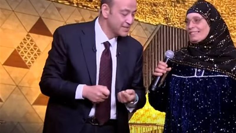 الحاجة نبيلةمع الإعلامي