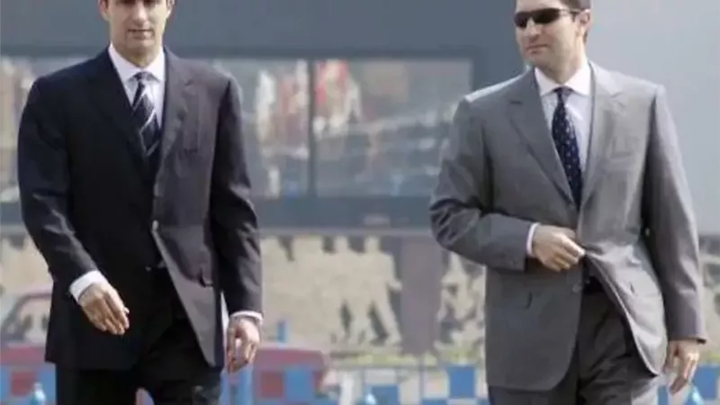 علاء وجمال مبارك