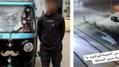 ضبط سائق توك توك بالمنيا يزعج المواطنين بمكبر صوت ليلاً