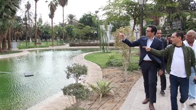 وزير الثقافة يوجه بسرعة تطوير حديقة الأزبكية والمسارح في إطار خطة إحياء القاهرة الخديوية
