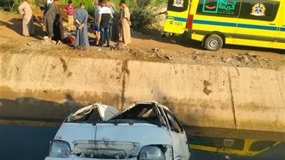 مصرع شخصين وإصابة آخرين في انقلاب سيارة بمطاي شمال المنيا