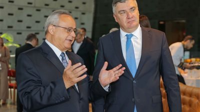 رئيس كرواتيا خلال زيارته لمكتبة الإسكندرية:  المتحف المصري الكبير يمثل حضارة فريدة عبر التاريخ
