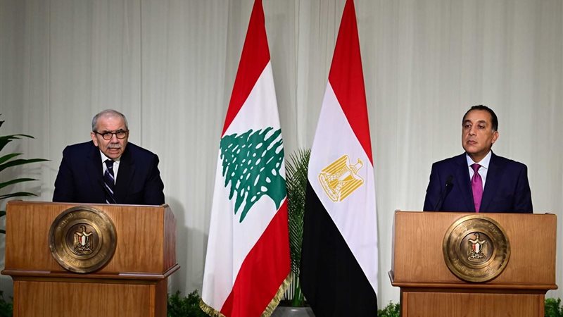 مصطفى مدبولي ونواف