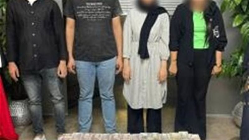 المتهمين والمضبوطات