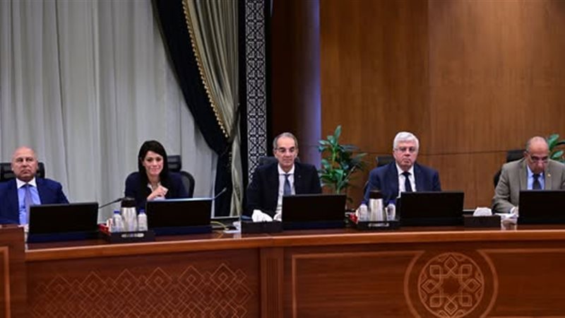 جانب من اجتماع الحكومة