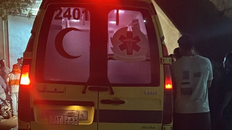 جانب من حضور الإسعاف