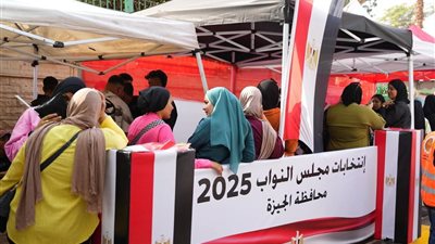 انتخابات مجلس النواب 2025.. إقبال ملحوظ من الناخبين على لجان الجيزة في الساعات الأولى