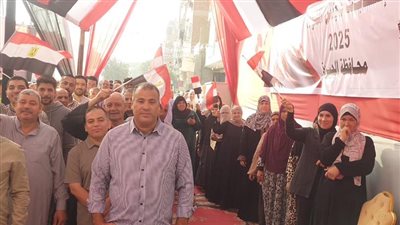 توافد الناخبين على لجان الجيزة في المرحلة الأولى لانتخابات مجلس النواب