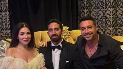 بحضور أحمد السعدني.. الصور الأولى من عقد قران مي عز الدين 