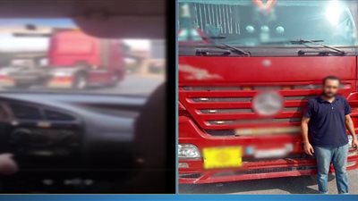 ضبط سائق نقل استعرض بسيارته برعونة في دمياط معرضًا حياة المواطنين للخطر