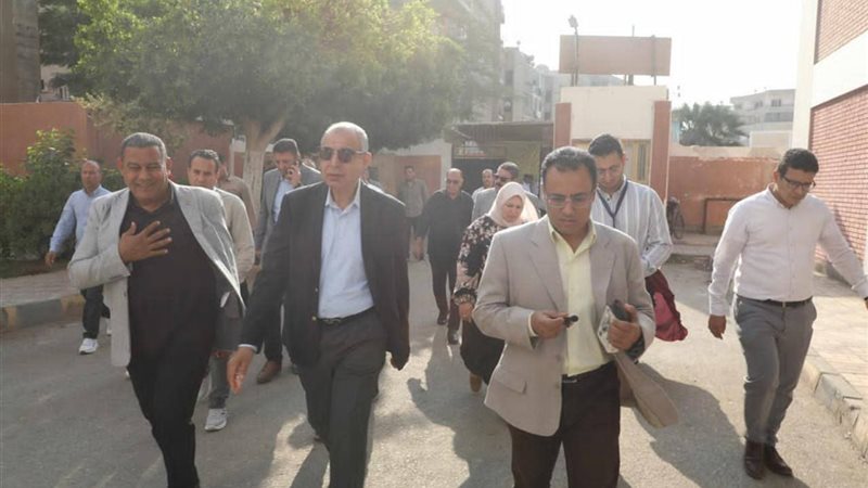 أثناء التفقد 