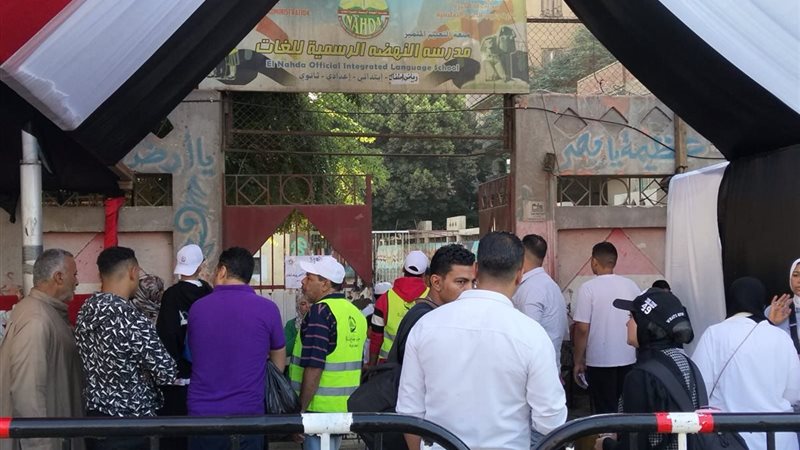 الناخبين بمنشأة القناطر