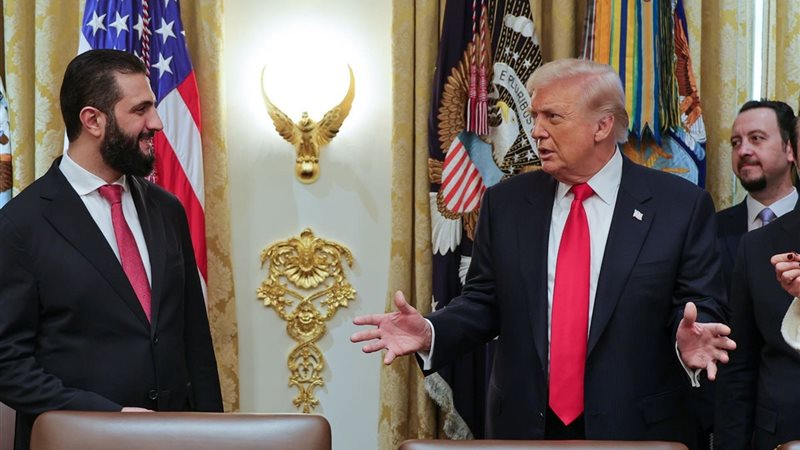 لقاء ترامب والشرع