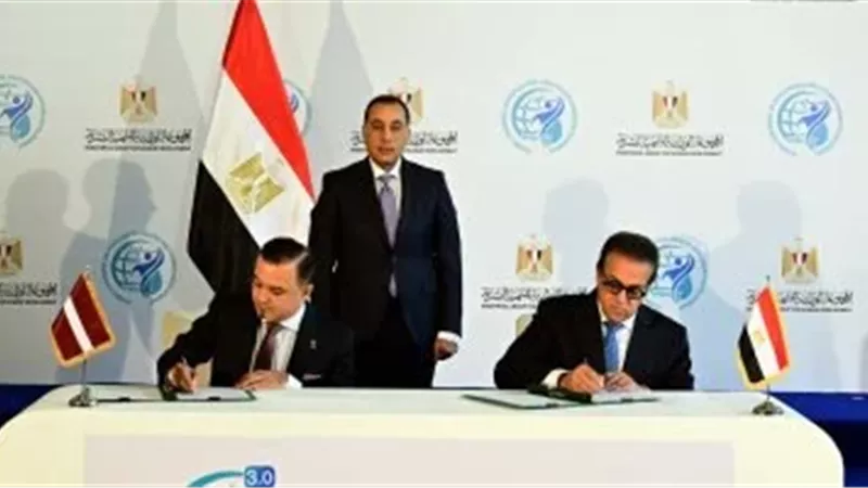 أثناء التوقيع 