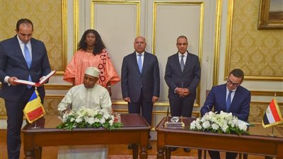 الخطيب: التعاون مع تشاد في تنفيذ اتفاقية منطقة التجارة الحرة القارية الأفريقية