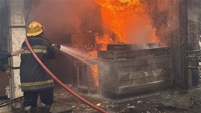 حريق داخل كانتين مدرسة بالمنيا.. والحماية المدنية تسيطر دون إصابات