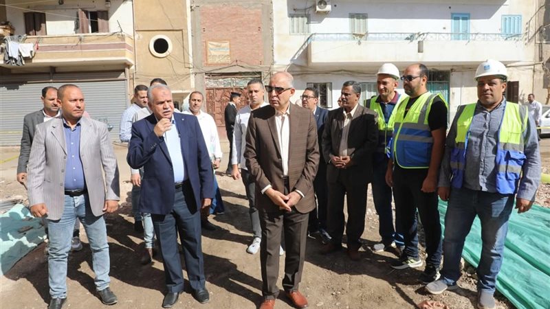 محافظ المنيا يتفقد