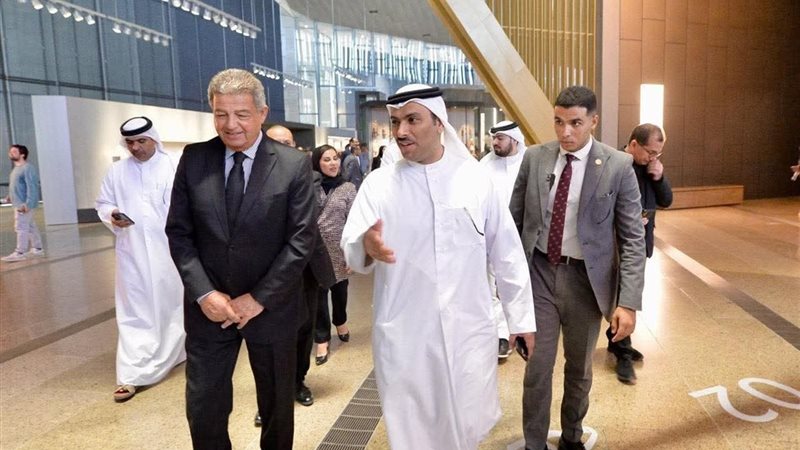 جانب من الزيارة 