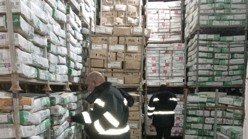 ضبط 74 طن لحوم فاسدة