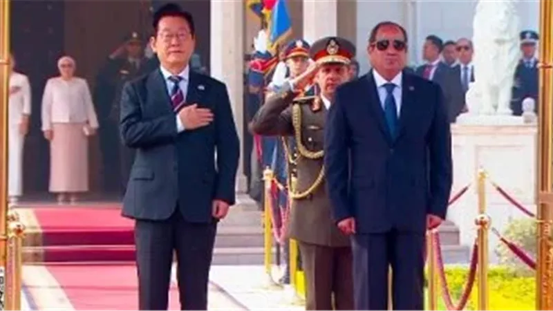 الرئيس السيسي ونظيره