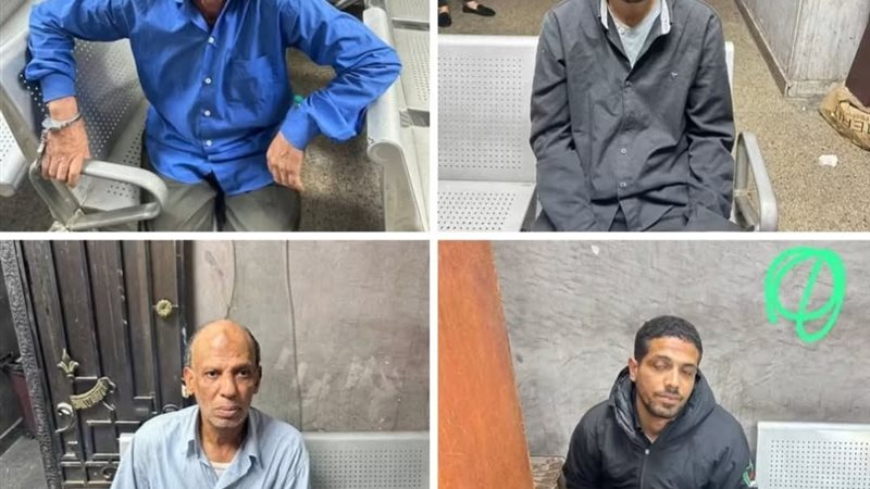 المتهمون في واقعة