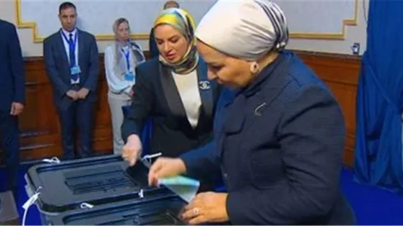 السيدة انتصار السيسي