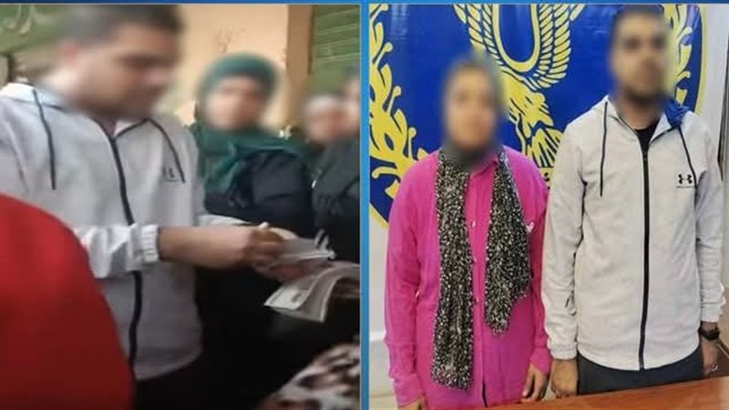 المتهمين والواقعة