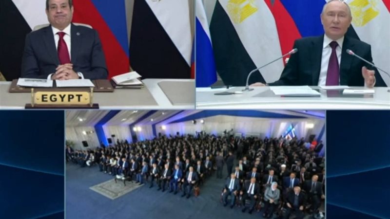 بوتين يهنئ السيسي