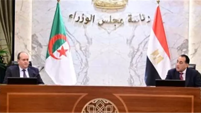 مصطفى مدبولي مع نظيره