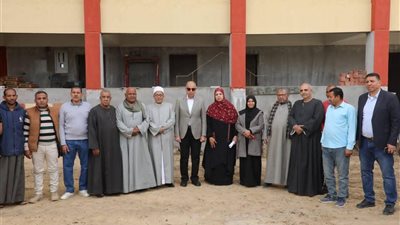محافظ المنيا يتفقد إنشاء معهد أزهري بجهود الأهالي في بني محمد سلطان