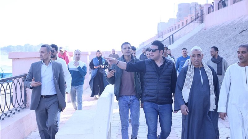 جانب من الزيارة 