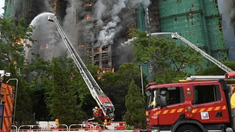 حريق هونج كونج 