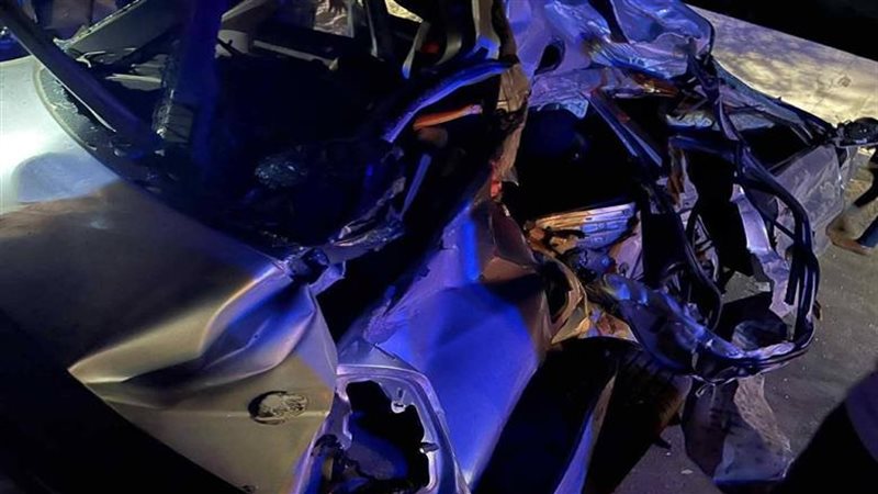 جانب من الحادث 