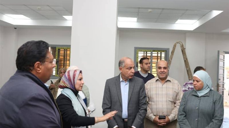 محافظ المنيا يتفقد