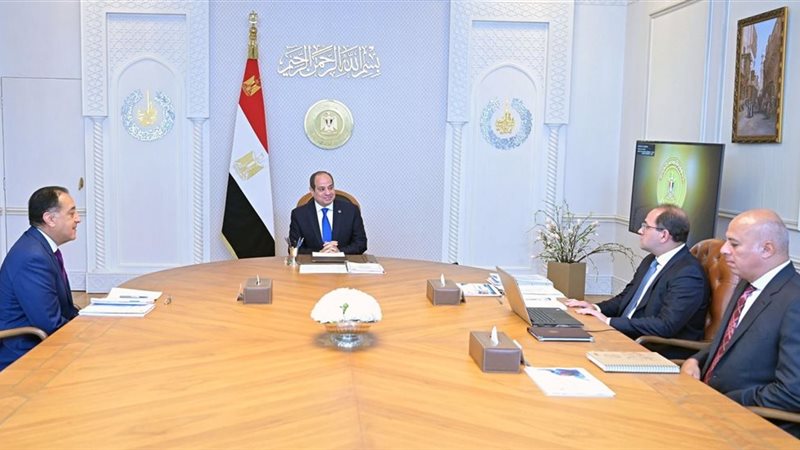 اجتماع السيسي ومدبولي