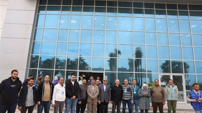 محافظ المنيا يتفقد