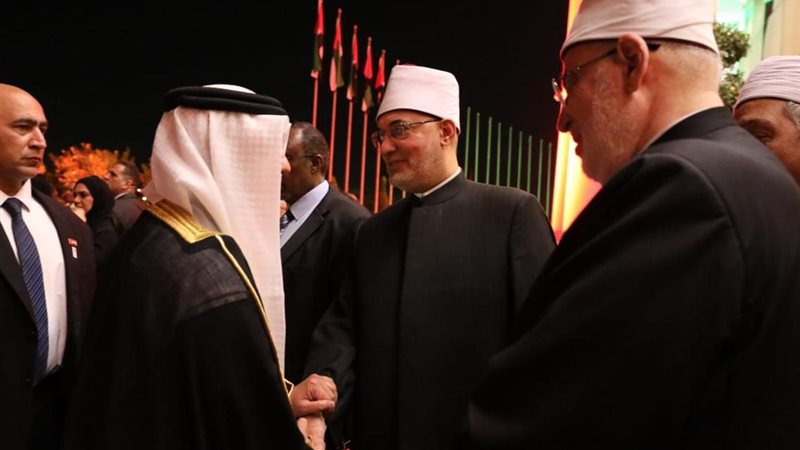 جانب من مشاركة مفتي الجمهورية