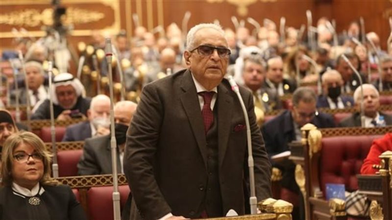  المستشار بهاء أبو شقة، وكيل مجلس الشيوخ السابق 