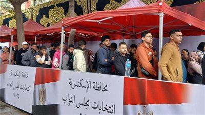 استمرار توافد الناخبين بلجان أول الرمل بالإسكندرية للتصويت في انتخابات مجلس النواب