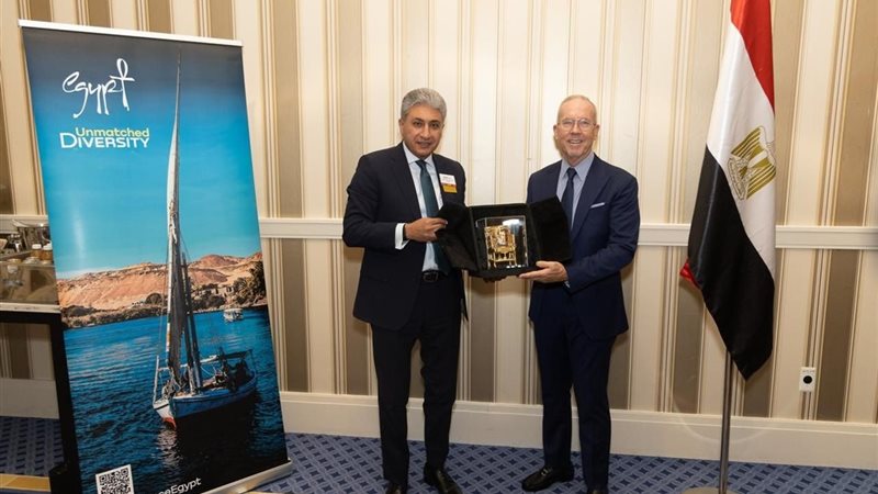 جانب من مشاركة وزير