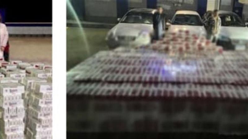 سجائر مهربة بمطروح